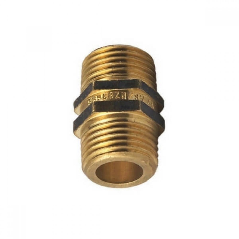 Nipple Hexagon Screw Brass 32