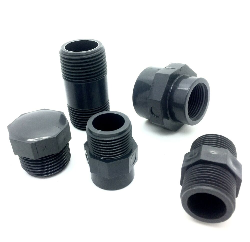Poly Threaded Fittings