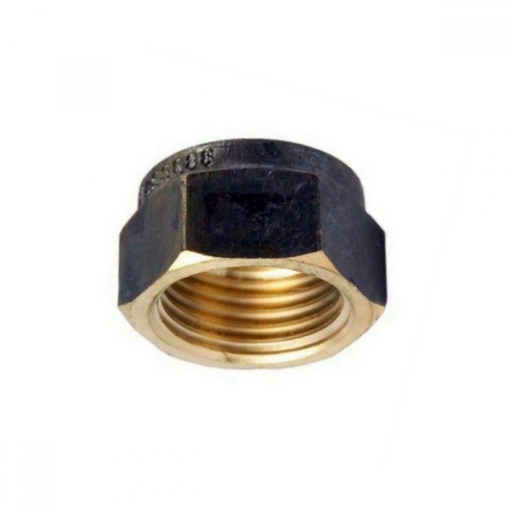 Cap Screwed Brass 25mm (1")