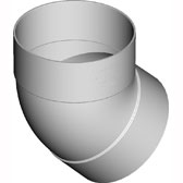 S/Water Bend FxF 150mmX45Deg