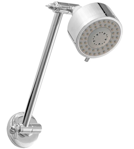 Easy Glide Hi-Rise Wall Shower & Arm 3 Function Chrome
