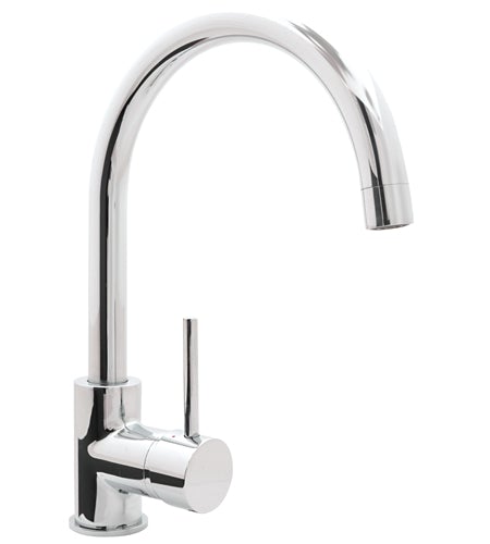 Rondo Sink Mixer Curved Outlet